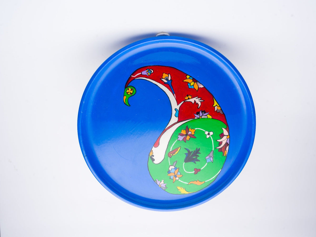Paisley on Cobalt by Betsabeh Shahalei